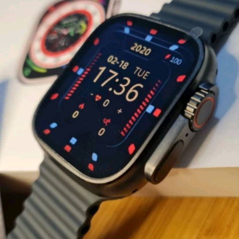 Smartwatch série original T800 Ultra 2.4 Hd 45mm grande tela Inteligente Digital