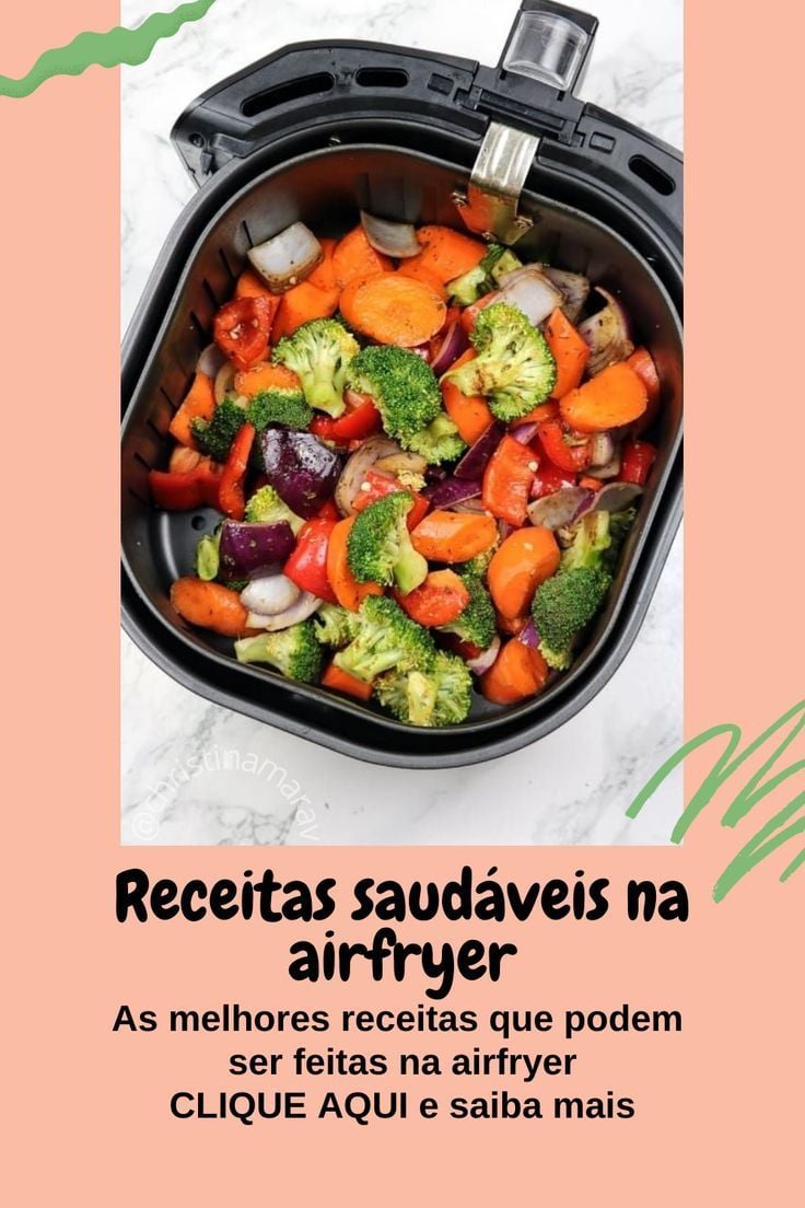 Receitas saudáveis na airfryer