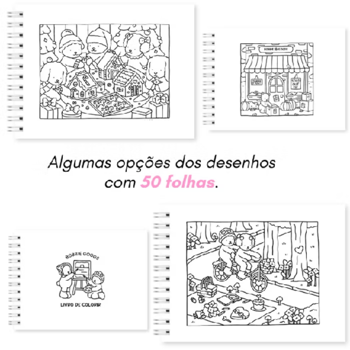 Livro de colorir Bobbie goods