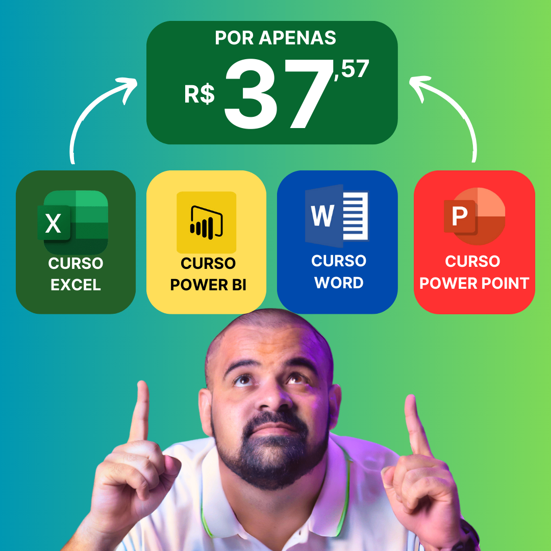 Cursos de PowerBI Excel e Word