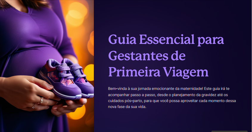 E-BOOK - Guia Essencial para Gestantes de Primeira Viagem