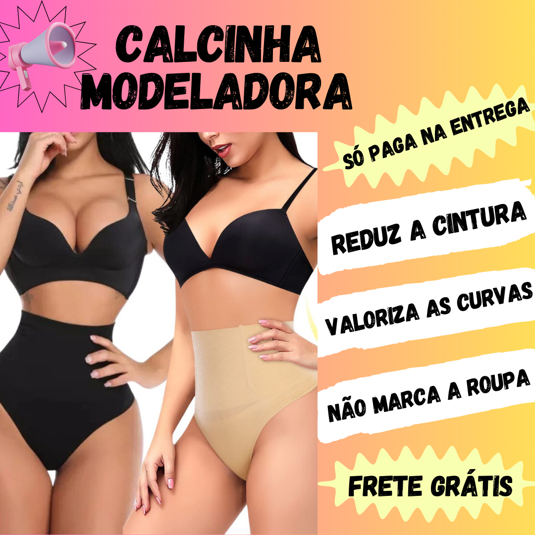 Calcinha Modeladora - Reduza Medidas em Segundos