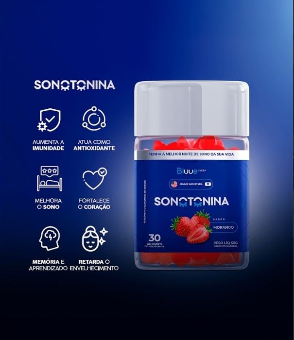 Sonotonina em gummie