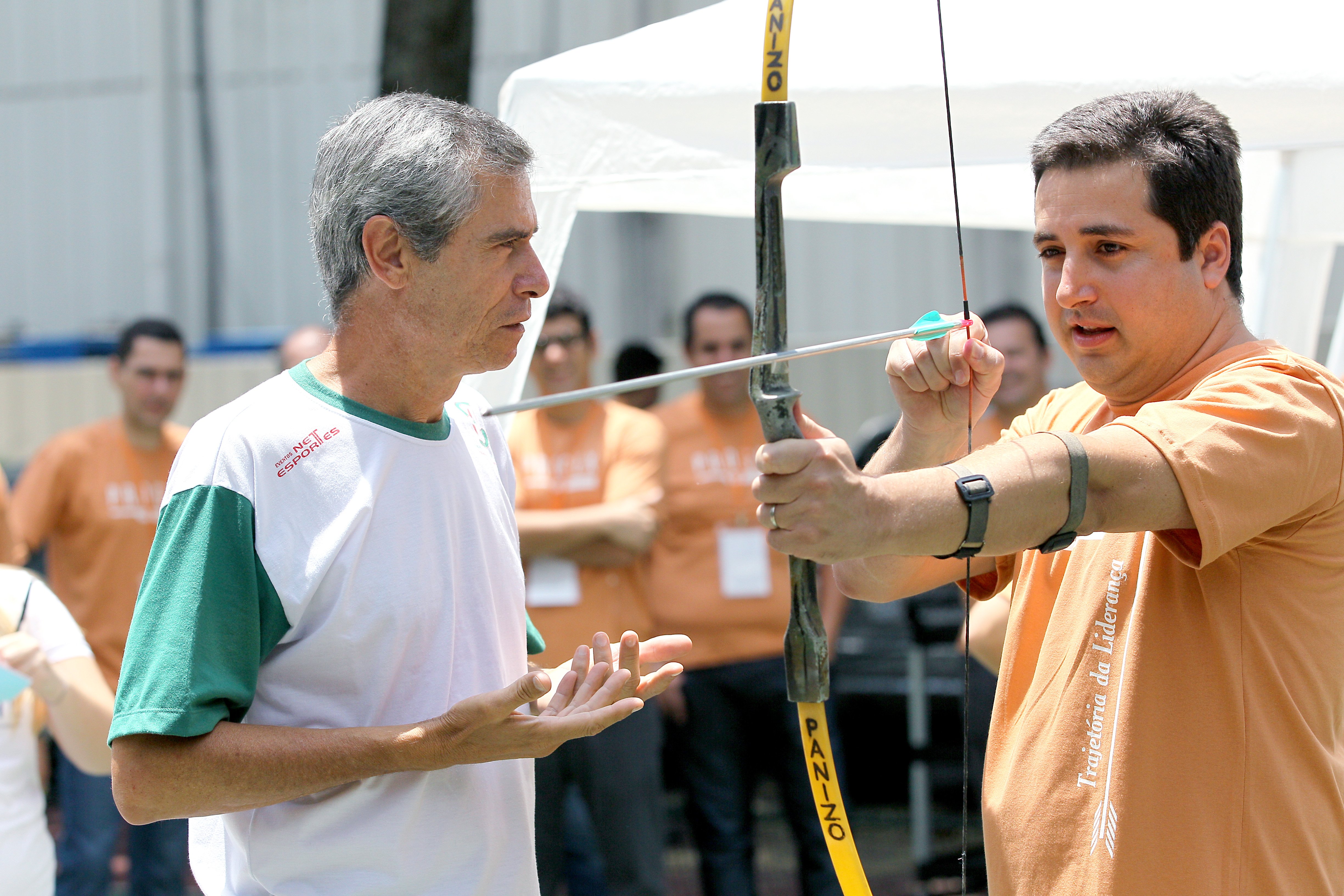 Aula de Arco e Flecha com Tricampeão Mundial