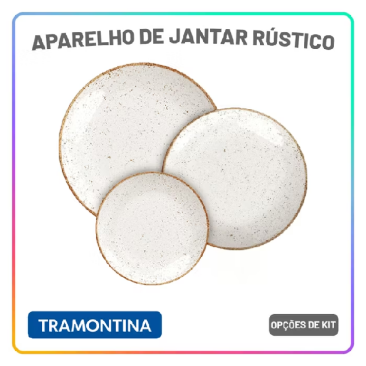 Aparelho de jantar Rústico Tramontina