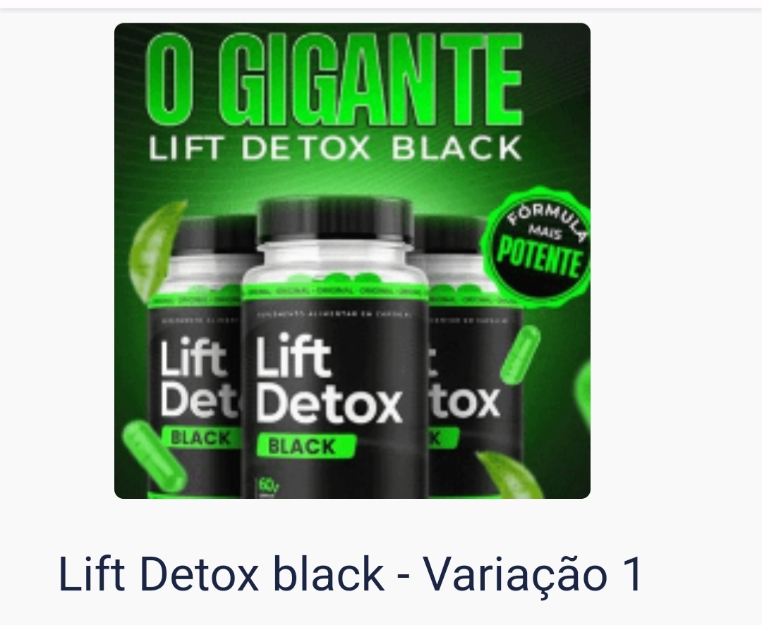 Lift detox Black variação 1*