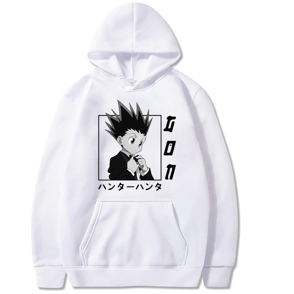 Blusa moletom canguru algodão hunter ×hunter