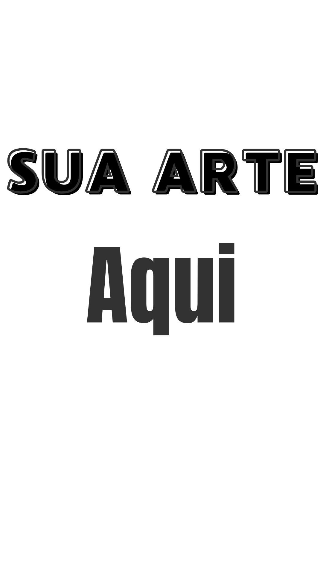 Capa de design gráfico , com arte da escolha