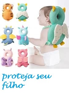 Protetor de cabeça para seu bebe