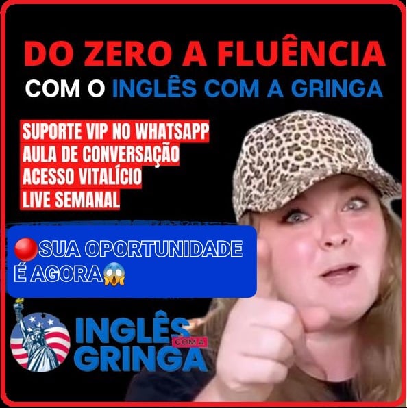 Curso de Inglês com a Gringa