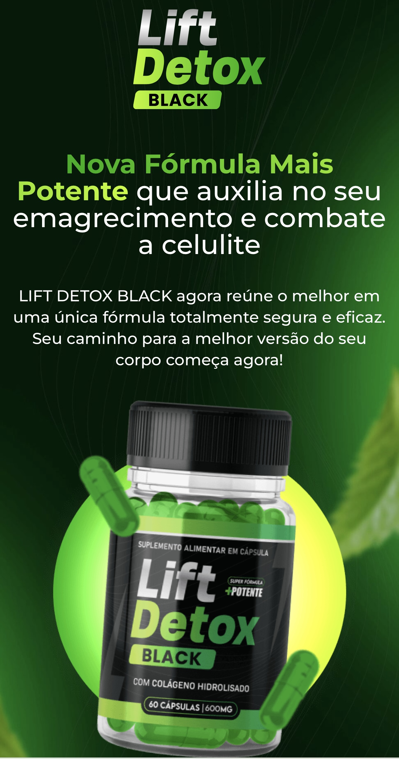 Lift Detox - emagrecimento e redução de celulite