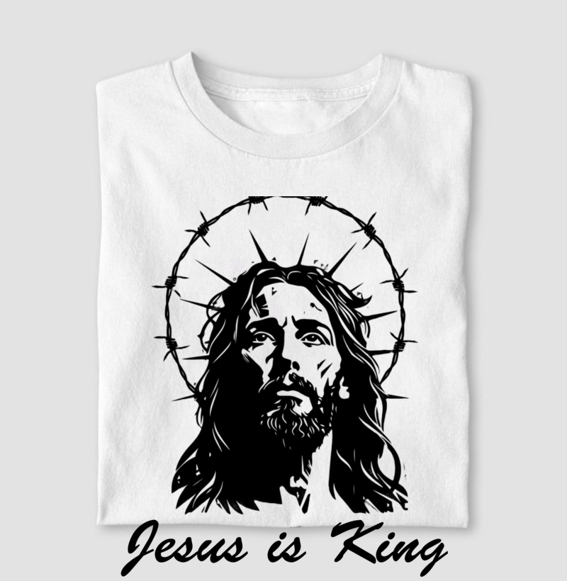 Camiseta Jesus é Rei