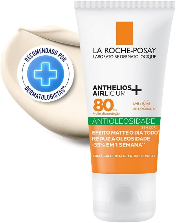 La Roche-Posay, Anthelios Airlicium, Protetor Solar Facial Antioleosidade