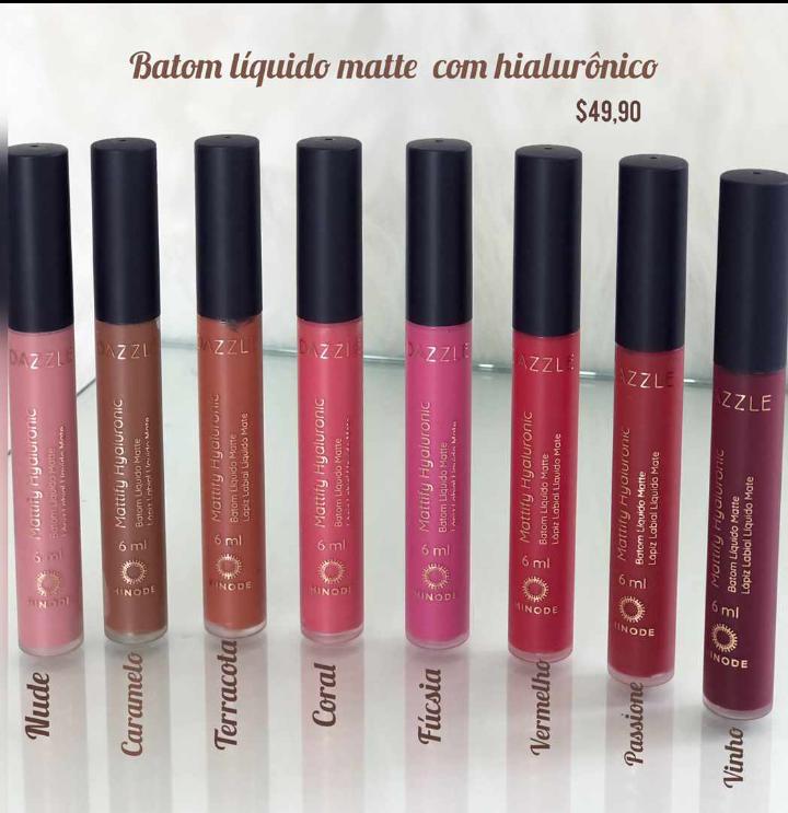 Batons Líquidos Mattify Hyaluronic