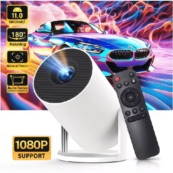 Projetor 4K HD 150 Polegadas...
