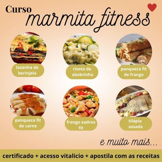 Curso para fabricação de Marmitas Fit