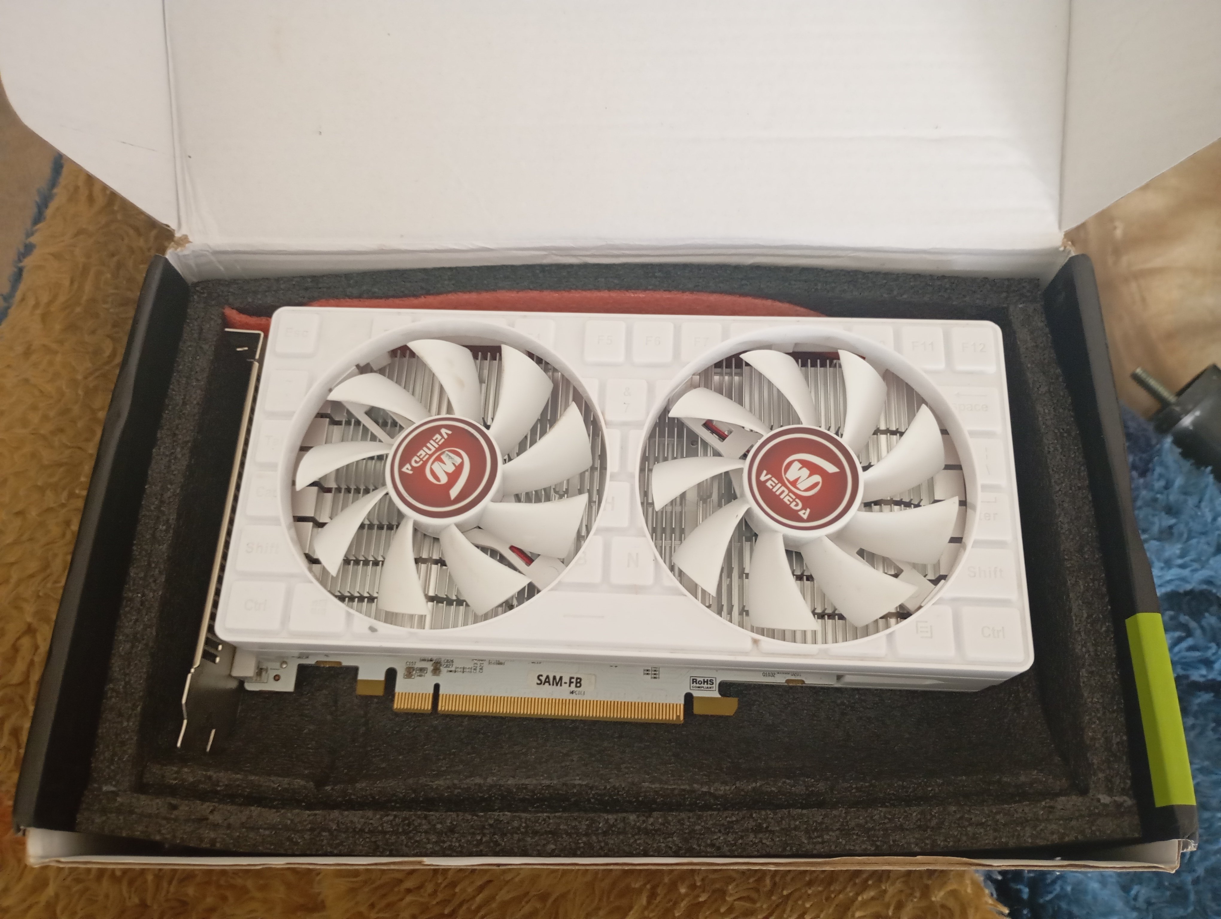 Placa de vídeo RX 580 Veineda