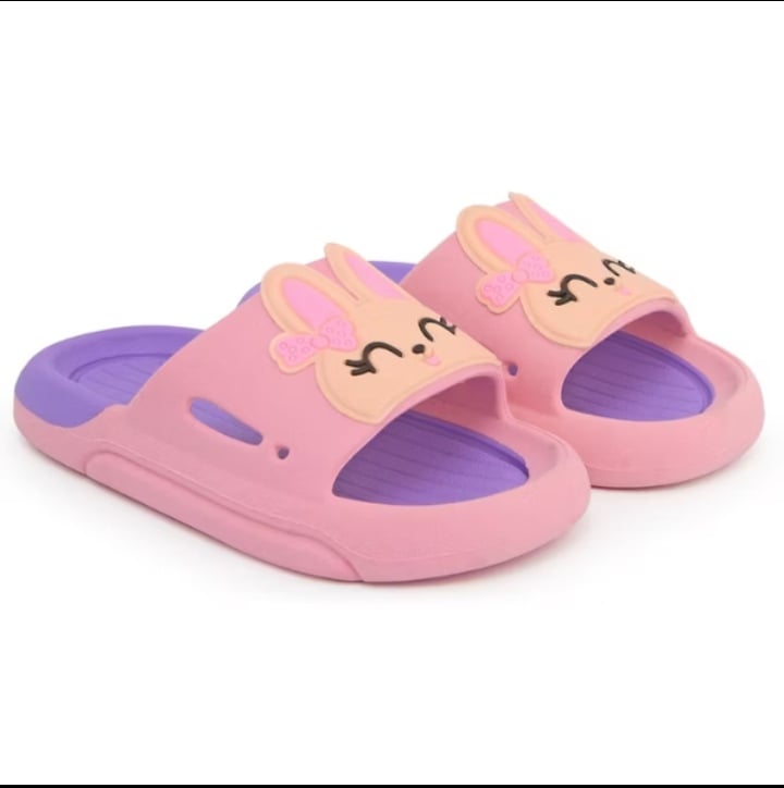 Chinelo infantil feminino slide nuvem