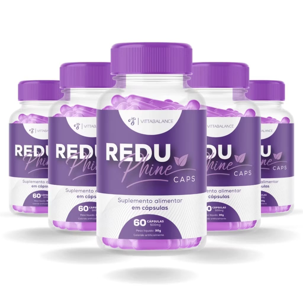 REDUPHINE Caps - Reduza Medidas e Alcance o Corpo dos Seus Sonhos com o Suplemento Natural