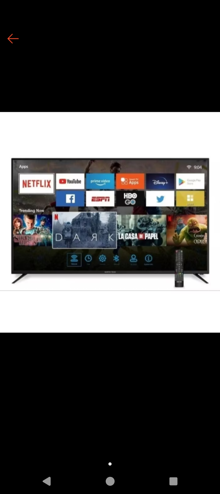 Smart tv 32 nova 12 meses de garantia