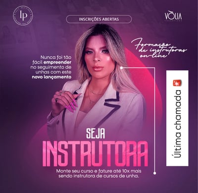 Formação Instrutora de unhas online