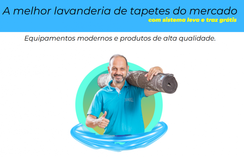 Lavagem de tapetes