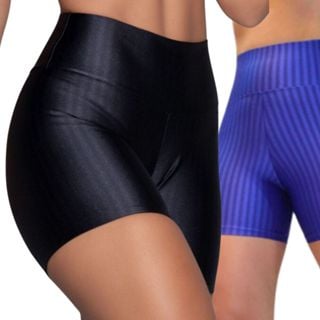 Confira este Short 3D Legging Plus Size Feminino Meia Coxa Suplex Bermuda