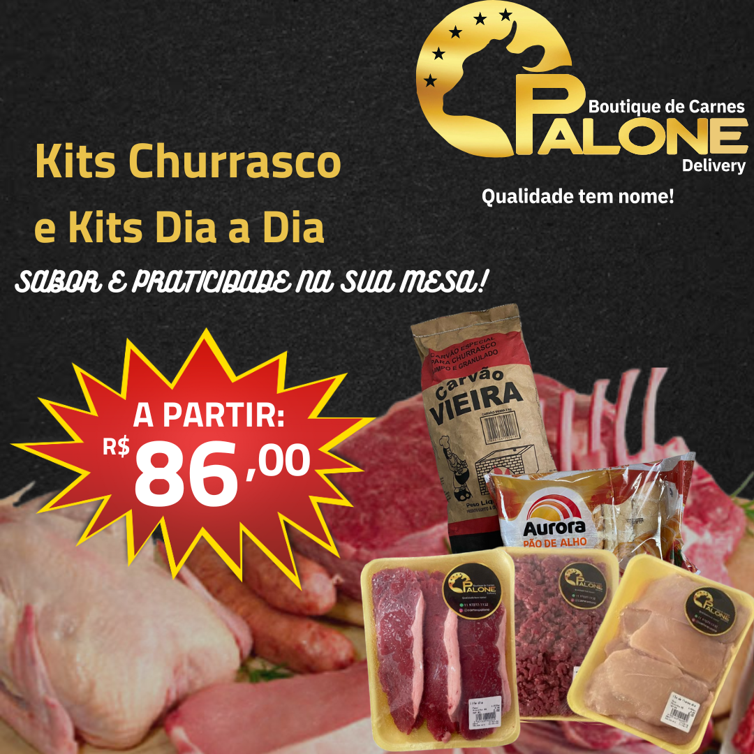 Kit Palone Carnes: Sabor, Praticidade e Economia no Seu Dia a Dia e no Seu Churrasco