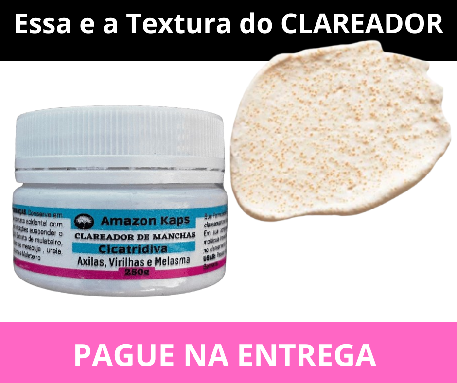 Creme clareador