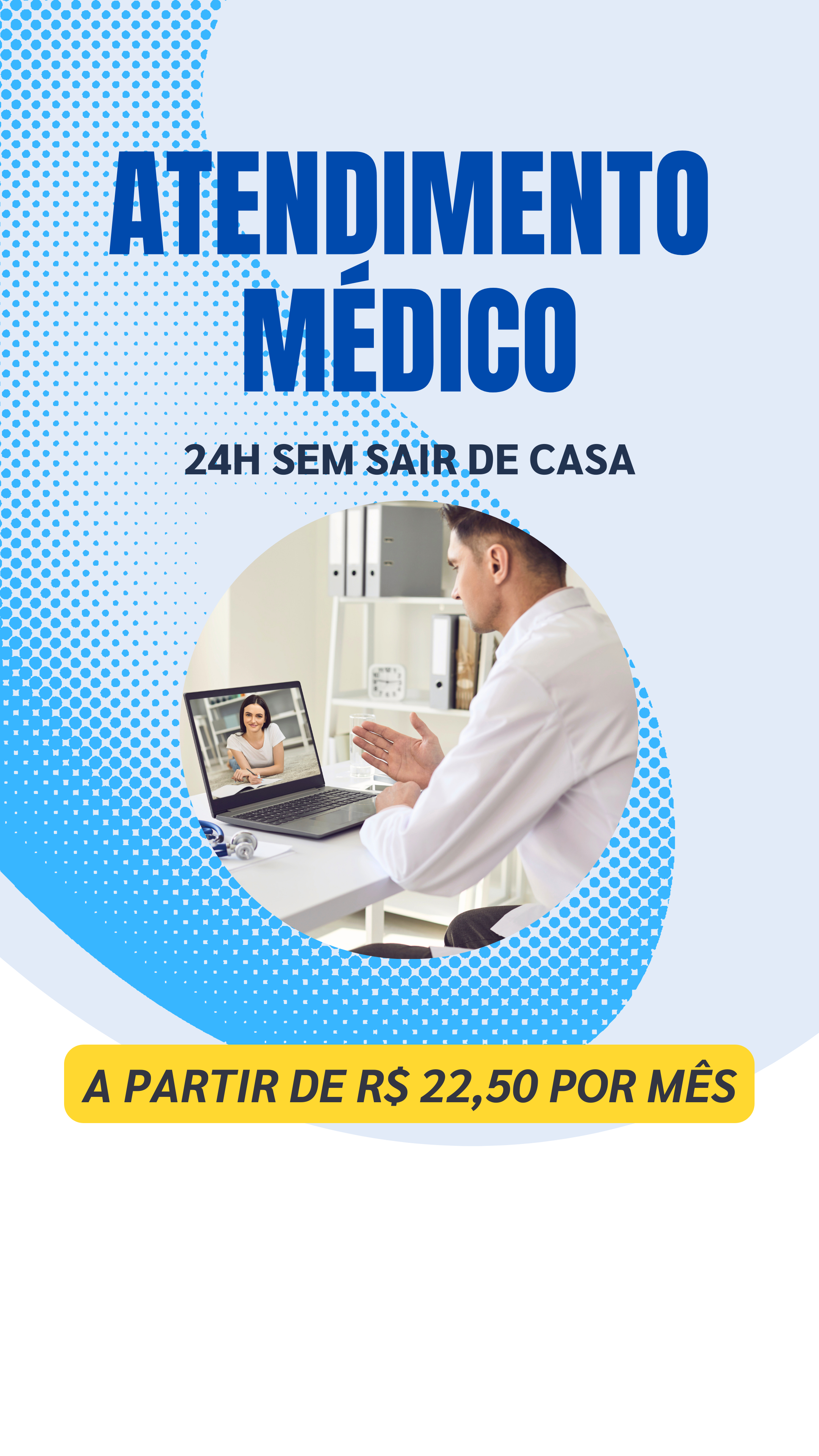 Atendimento médico online 24H