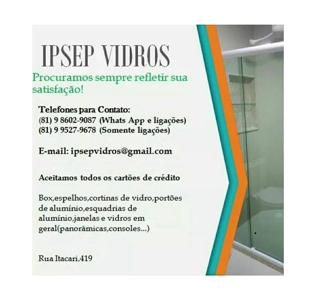 Vidraçaria Ipsep Vidros