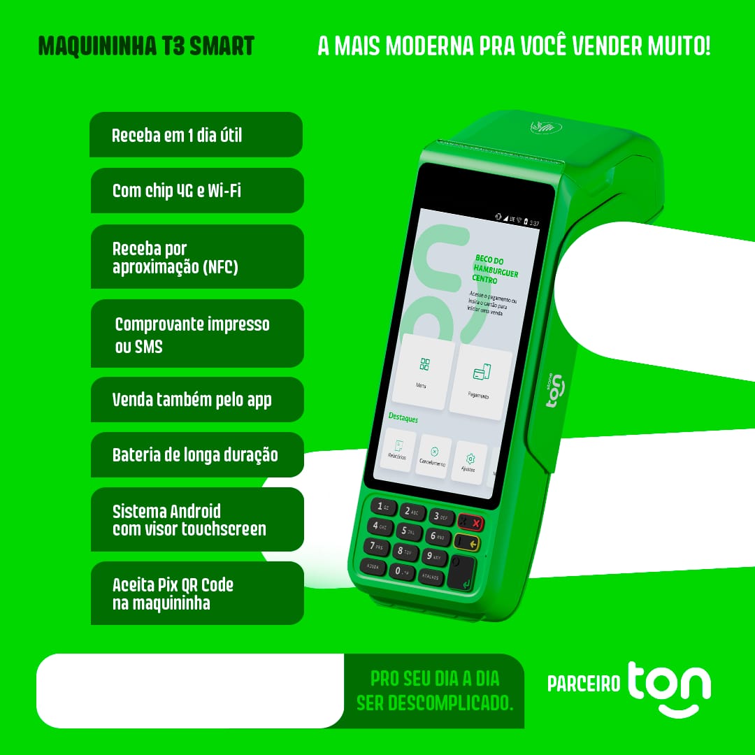 Maquininha T3 SMART