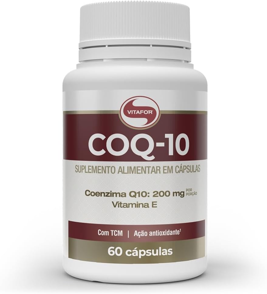 Vitafor - Coenzima Q10 200mg - 60 Cápsulas