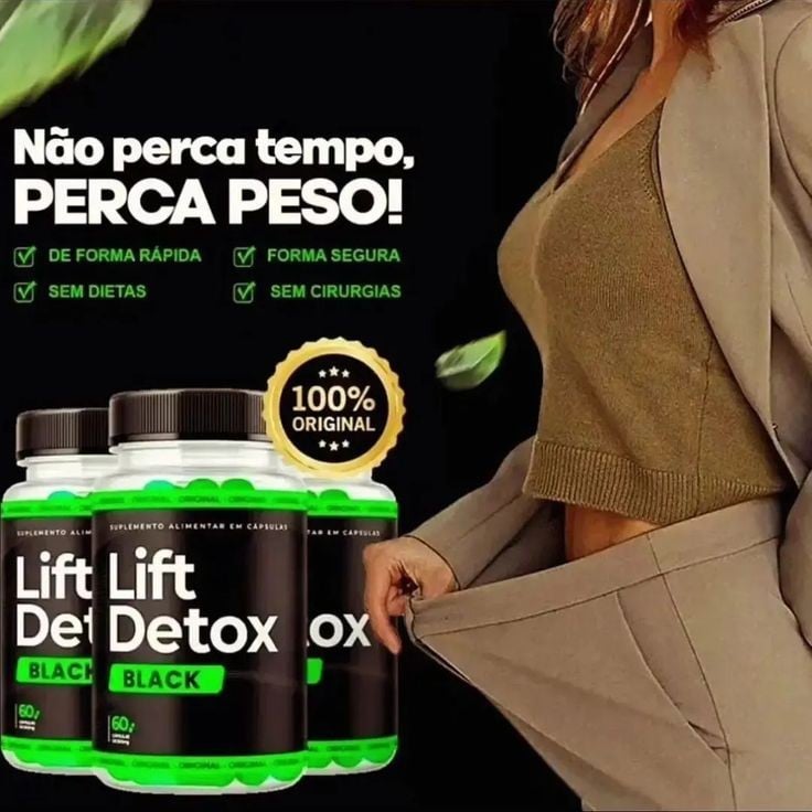 Lift Detox Black Encapsulado