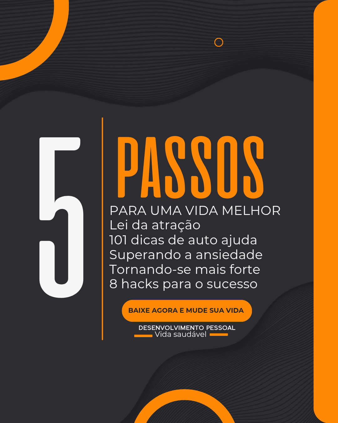 E-book 5 Passos Pra Uma Vida Melhor