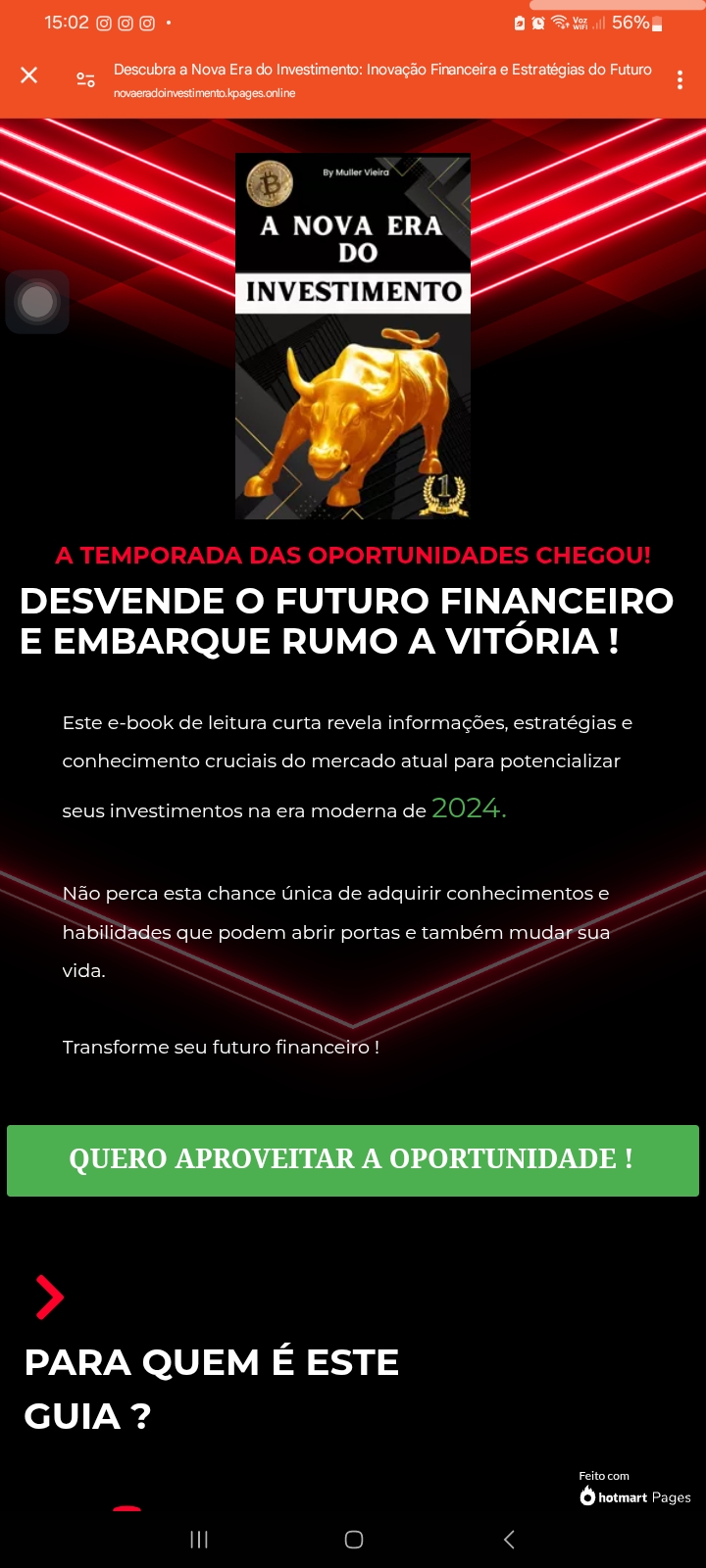 A Nova Era Do Investimentos 2024