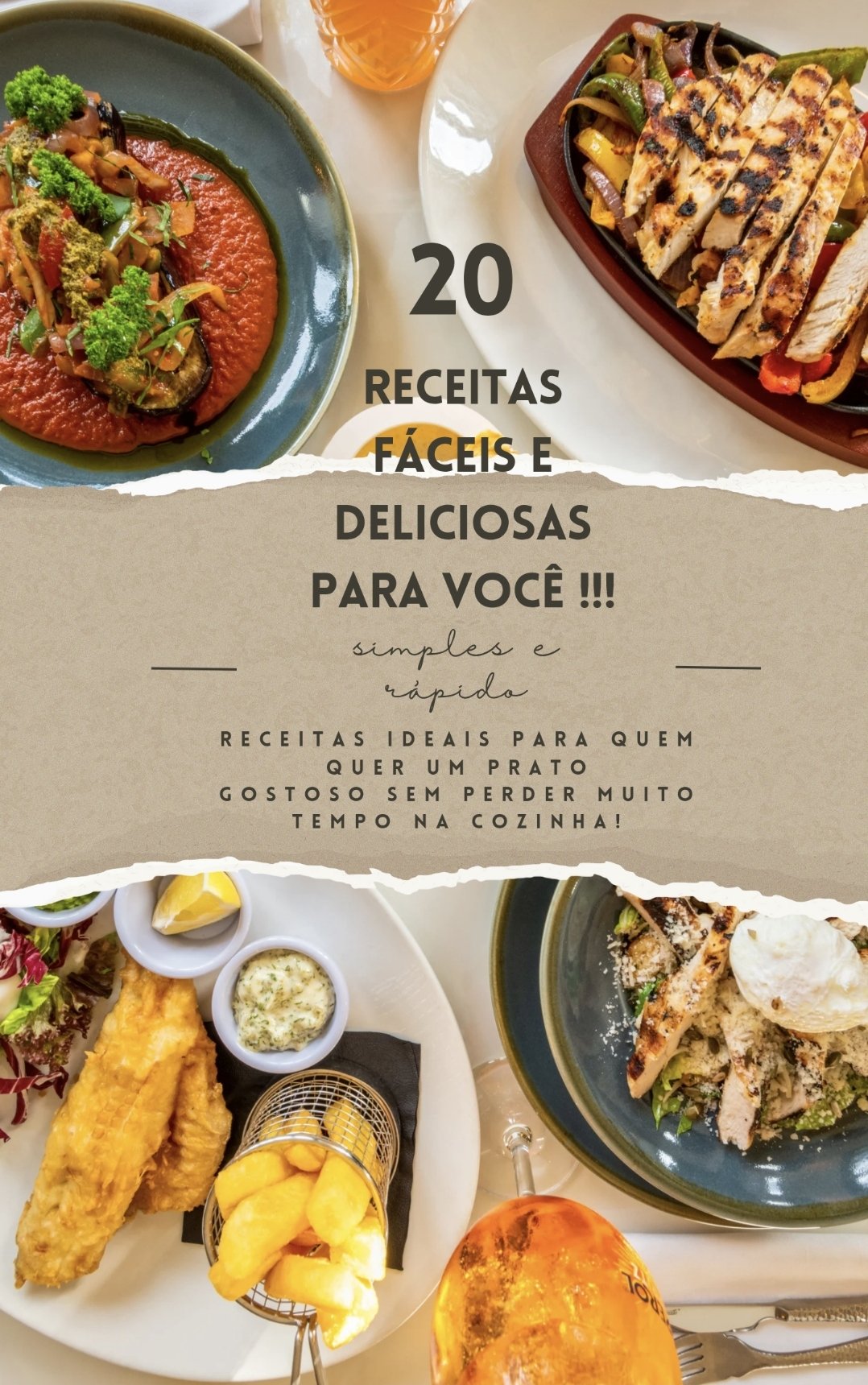 20 Receitas Faceis E Deliciosas Para Você!