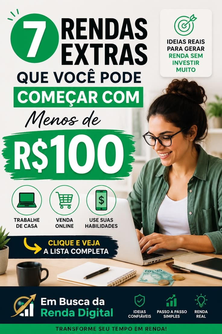 Transforme seu tempo livre em...