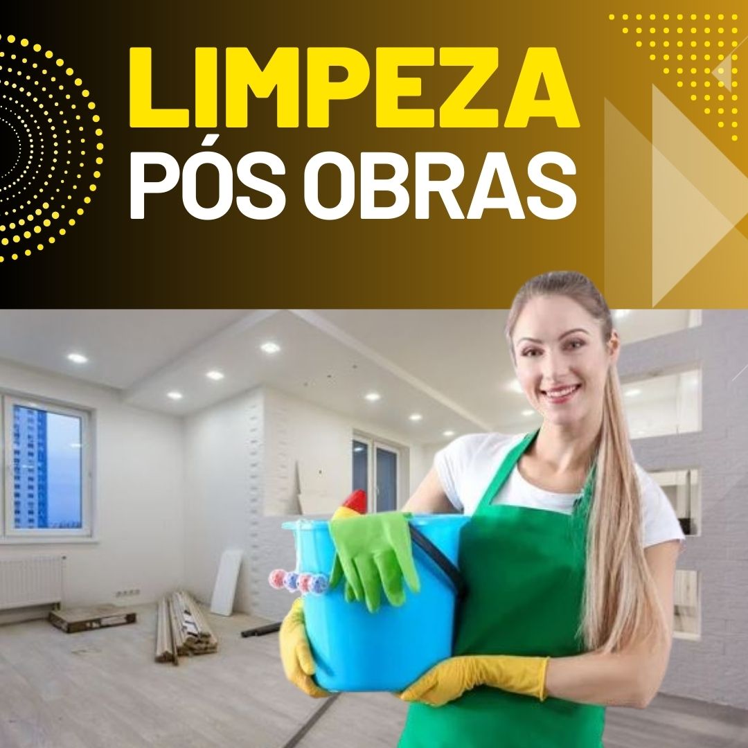 Limpeza Pós-Obra Profissional