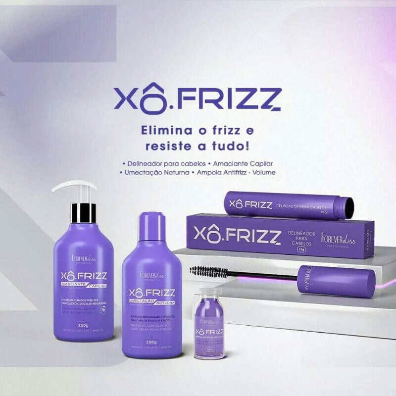 Kit Xô Frizz Completo Forever Liss