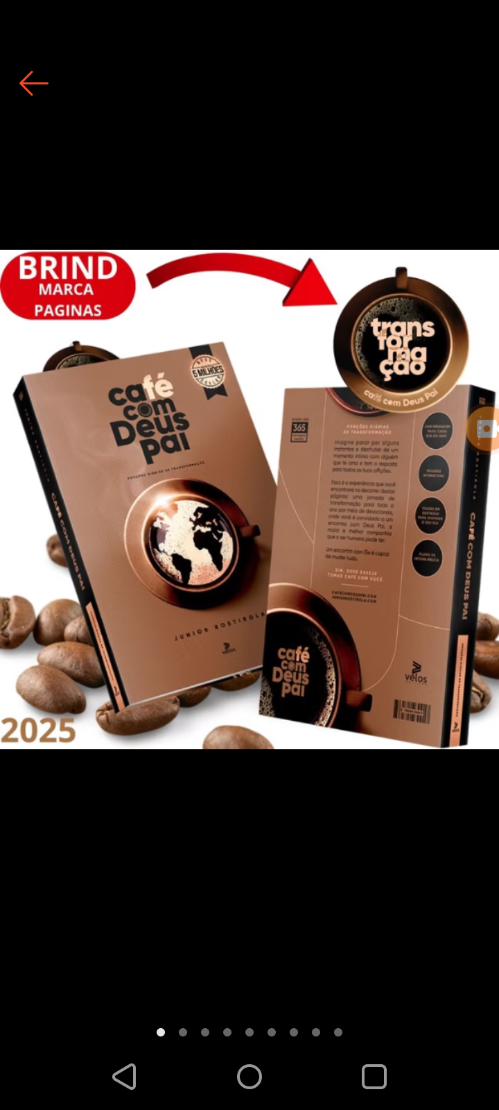 Novo livro Café com Deus Pai junior rostirola poções renovações 2025