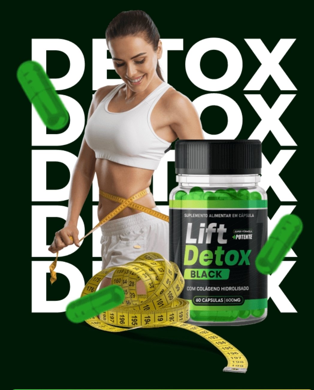 Lift Detox Black Saúde, Bem-estar e Beleza